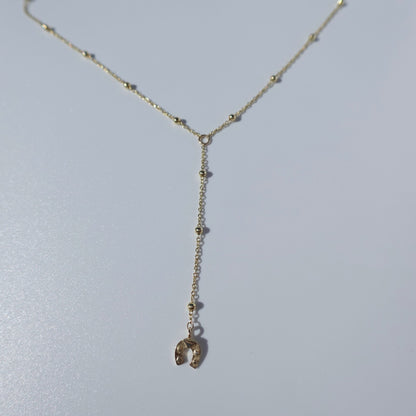 Horseshoe Lariat Necklace - Contessa Fine Jewelry